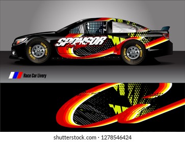 
car decal design vector. abstract background for vehicle vinyl wrap