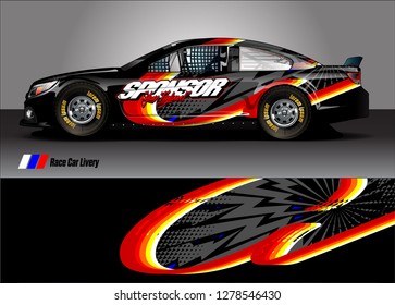 
car decal design vector. abstract background for vehicle vinyl wrap