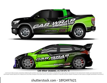 car decal design vector. abstract background for vehicle vinyl wrap
