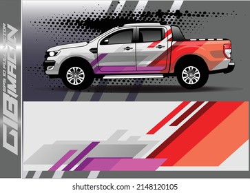 Automobil-Dekorationsvektor. abstrakter Hintergrund für die Vinylfolie des Fahrzeugs
