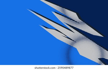 Car decal design vector. abstract stripe racing background