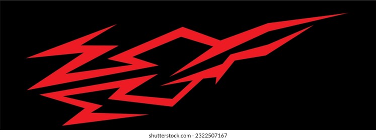diseño de calcomanías en el estilo de arte vectorial