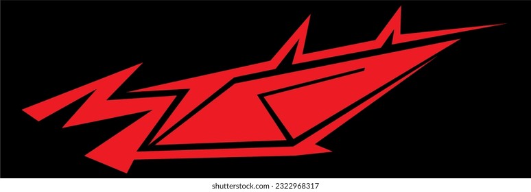 diseño de calcomanías en el estilo de arte vectorial