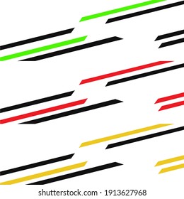 Car Decal Design Vector Graphic Abstract 