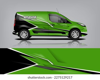 Automobil-Dekorationsvektor. Grafikabstraktes Design für abstrakte Streifen-Rennhintergrund-Designs für Wrackfahrzeug, Rennwagen, Rallye, Abenteuer und Livery-Decal a1