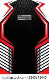 Vector de diseño de calcomanías de auto. Diseños gráficos abstractos de banda de fondo de carreras para envolver vehículos, carreras de coches, rally, aventura y livery