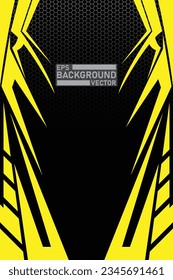 Automobil-Dekorationsvektor. Grafikabstrakte, abstrakte Streifen-Rennhintergrund-Designs für Wrackfahrzeug, Rennwagen, Rallye, Abenteuer und Livery