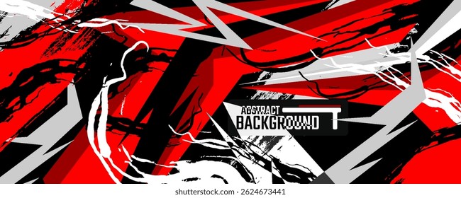 Car decal design vector. Graphic abstract stripe racing background kit designs for wrap vehicle, race car, rally, adventure and livery. vector geometric