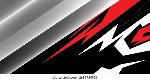 Autoaufkleber-Design-Vektor. Grafische abstrakte Streifen Rennen Hintergrund Kit Designs für Wrap Fahrzeug, Rennwagen, Rallye, Abenteuer und Livree
