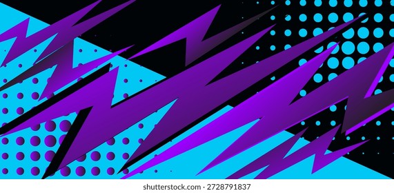 Vector de diseño de calcomanía de coche. Diseños abstractos gráficos del equipo del fondo de las carreras de la raya para el vehículo del abrigo, el coche de la carrera, el rally, la aventura y la librea