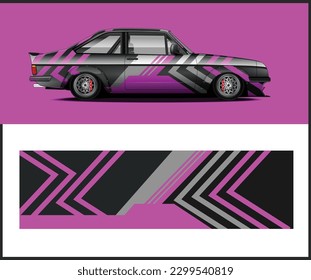  car decal design vector kit full vector