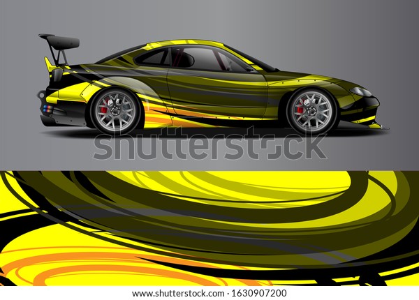 car decal design vector kit.
abstract background graphics for vehicle advertisement and vinyl
wrap