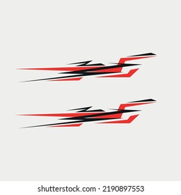 Car Decal Design Vector Car Modification Stock Vector (Royalty Free