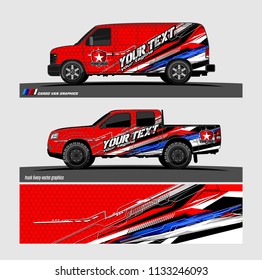 car decal designs. abstract vector background for vehicle vinyl branding