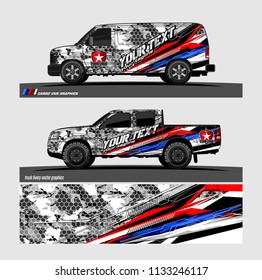 car decal designs. abstract vector background for vehicle vinyl branding