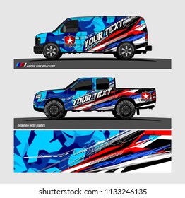 car decal designs. abstract vector background for vehicle vinyl branding