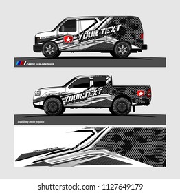 car decal graphic. abstract racing livery design for vehicle vinyl wrap