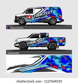 car decal graphic. abstract racing livery design for vehicle vinyl wrap