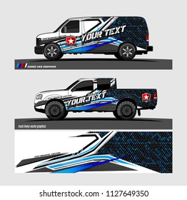 car decal graphic. abstract racing livery design for vehicle vinyl wrap