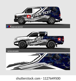 car decal graphic. abstract racing livery design for vehicle vinyl wrap