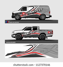 car decal graphic background vector. abstract racing livery design for vehicle vinyl wrap 