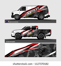 car decal graphic background vector. abstract racing livery design for vehicle vinyl wrap 