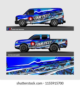 car decal graphic vector. abstract lines with camouflage background for vehicle vinyl wrap
