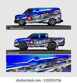 car decal graphic vector. abstract lines with camouflage background for vehicle vinyl wrap