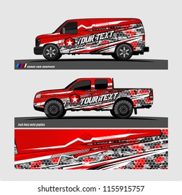 car decal graphic vector. abstract lines with camouflage background for vehicle vinyl wrap