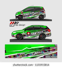 car decal graphic vector. abstract lines with camouflage background for vehicle vinyl wrap