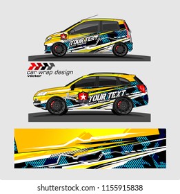 car decal graphic vector. abstract lines with camouflage background for vehicle vinyl wrap