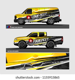 car decal graphic vector. abstract lines with camouflage background for vehicle vinyl wrap