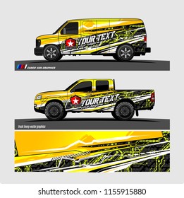 car decal graphic vector. abstract lines with camouflage background for vehicle vinyl wrap