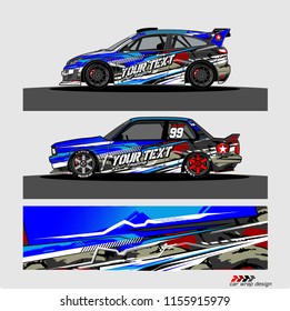 car decal graphic vector. abstract lines with camouflage background for vehicle vinyl wrap