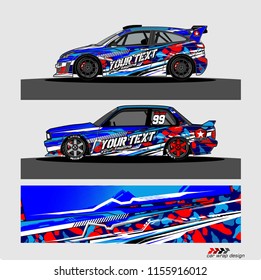 car decal graphic vector. abstract lines with camouflage background for vehicle vinyl wrap