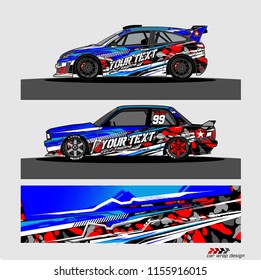 car decal graphic vector. abstract lines with camouflage background for vehicle vinyl wrap