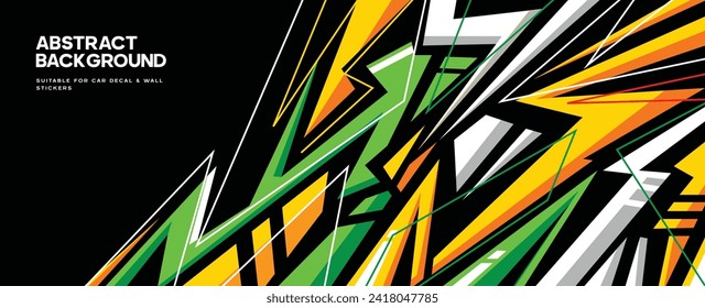 Car Decal modern Illustrations file	