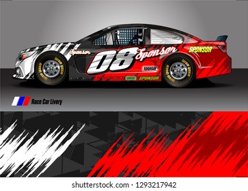 car decal sticker design vector. abstract background for vehicle vinyl wrap