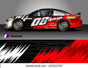 car decal sticker design vector. abstract background for vehicle vinyl wrap