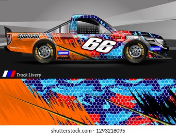 car decal sticker design vector. abstract background for vehicle vinyl wrap