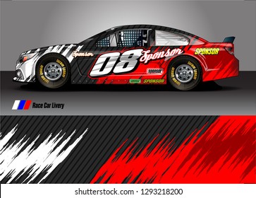 car decal sticker design vector. abstract background for vehicle vinyl wrap