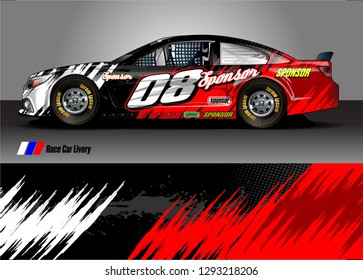 car decal sticker design vector. abstract background for vehicle vinyl wrap