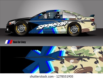 Car decal, truck and cargo van wrap design vector. Modern abstract background for car branding and vehicle livery 