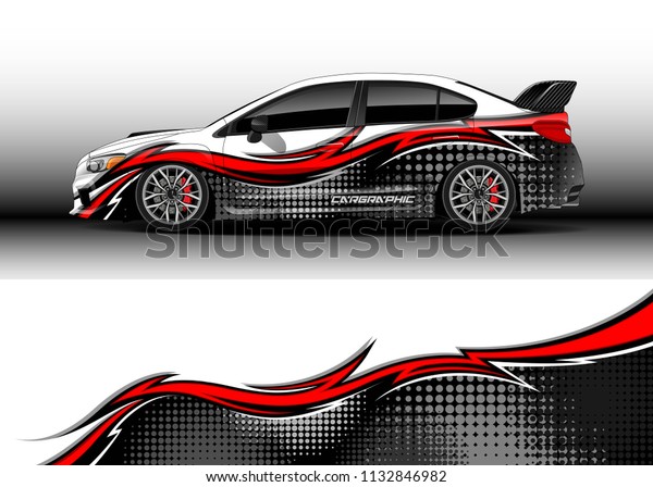 Car decal,\
truck and cargo van wrap vector. Graphic abstract stripe designs\
for branding and drift livery\
car