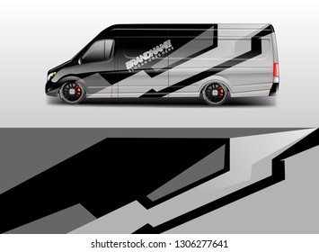 Car decal van designs vector