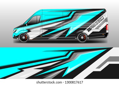 Car Decal Van Designs Wrap Designs Stock Vector (Royalty Free