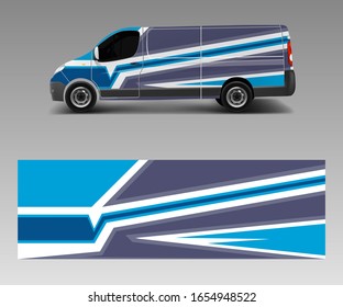 Car decal van designs . Wrap designs template vector.