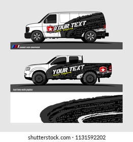 car decal vector. Abstract background for vehicle vinyl wrap. 