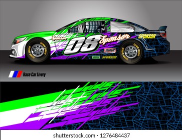 car decal vector design. abstract background for vehicle vinyl wrap