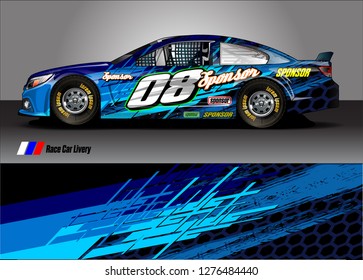 car decal vector design. abstract background for vehicle vinyl wrap